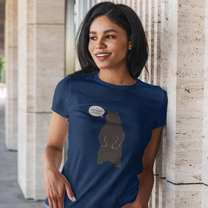 Bear T-Shirt | Bear Wants a Friend |  Bear Art | Unisex Graphic T Shirt