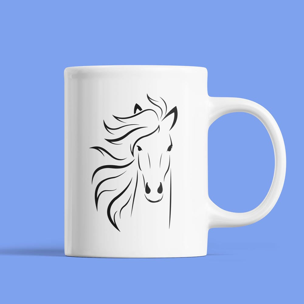 Majestic Horse Coffee Mug 11oz