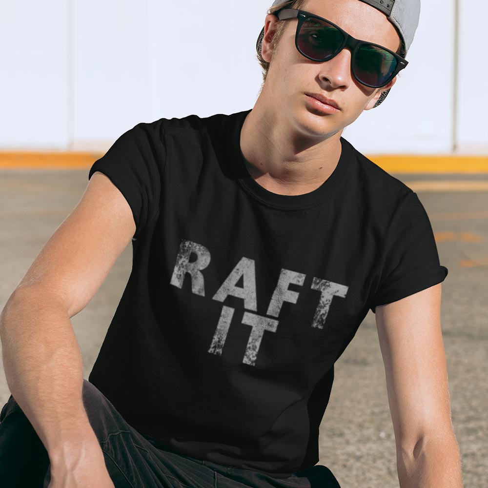 Rafting T-Shirt - Raft It - Unisex Graphic T-Shirt