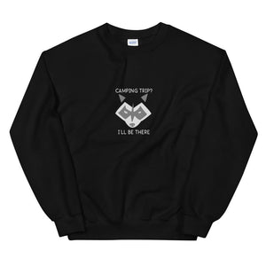 Camping Raccoon Sweatshirt - Unisex - Mens Sweatshirt - Womens Sweatshirt