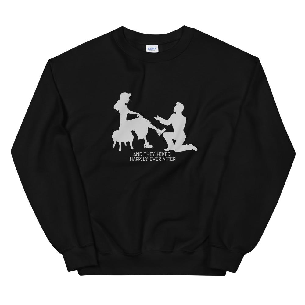 black happily ever after sweatshirt