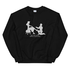 black happily ever after sweatshirt
