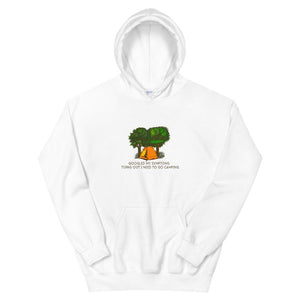 white camping hoodie