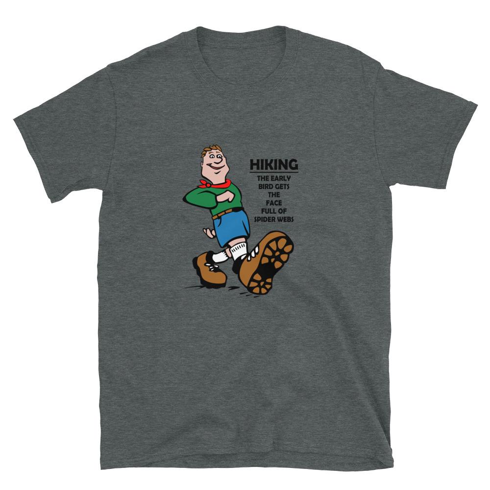 dark heather early bird t-shirt
