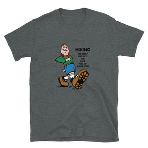 dark heather early bird t-shirt