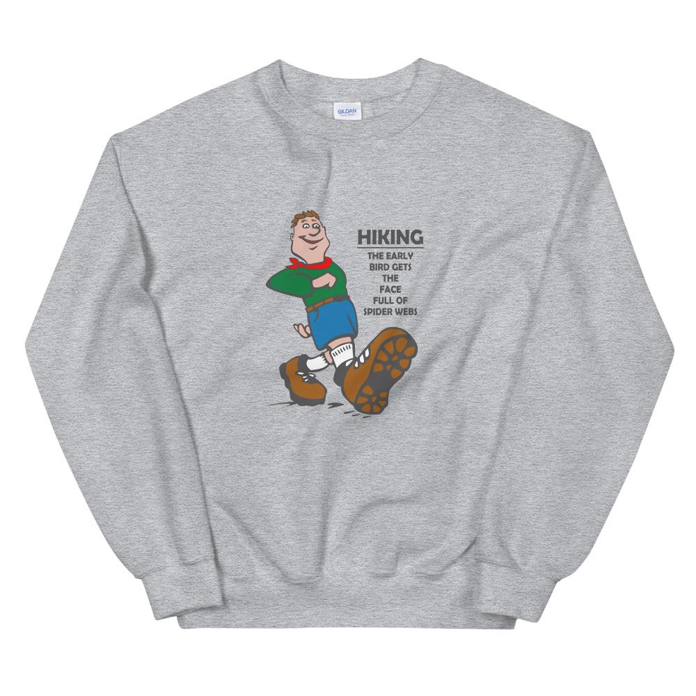 sport grey early bird sweatshirt
