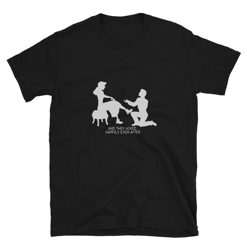 black happily ever after t-shirt