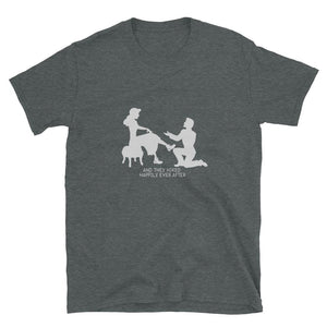 dark heather happily ever after t-shirt