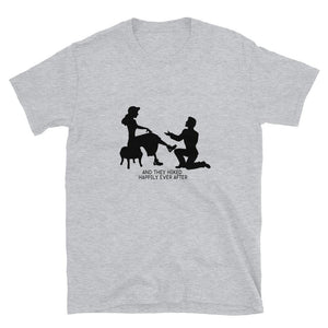 sport grey happily ever after t-shirt