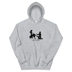 sport grey happily ever after hoodie