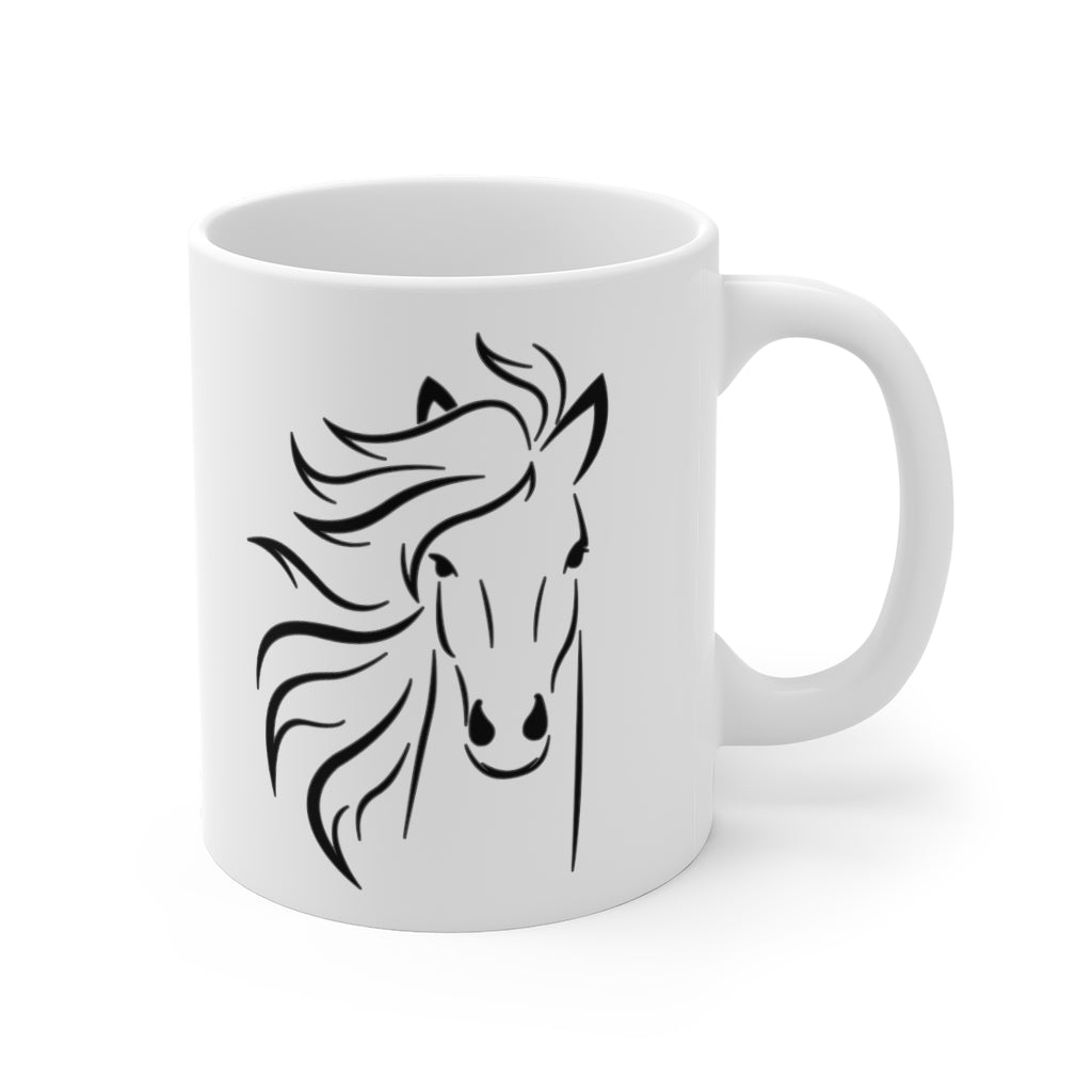 Majestic Horse Coffee Mug 11oz