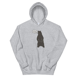 Bear Wants a Friend Unisex Graphic Hoodie