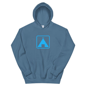 Camping Sign Unisex Graphic Hoodie