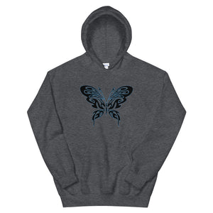 Butterfly Silhouette Unisex Graphic Hoodie