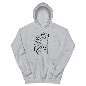 Majestic Horse - Unisex Graphic Hoodie