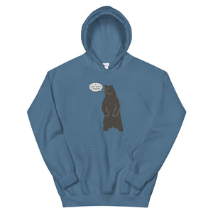 Bear Wants a Friend Unisex Graphic Hoodie