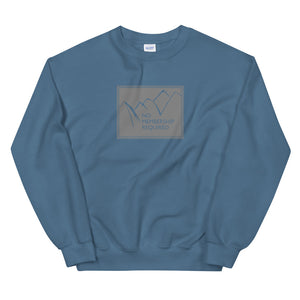 No Membership Required - Unisex Graphic Sweatshirt