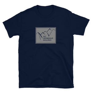 Hiking T-Shirt – No Membership Required – Graphic T-Shirt