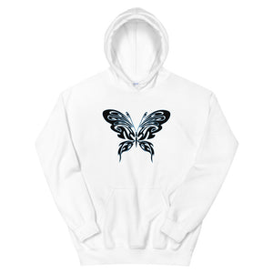 Butterfly Silhouette Unisex Graphic Hoodie