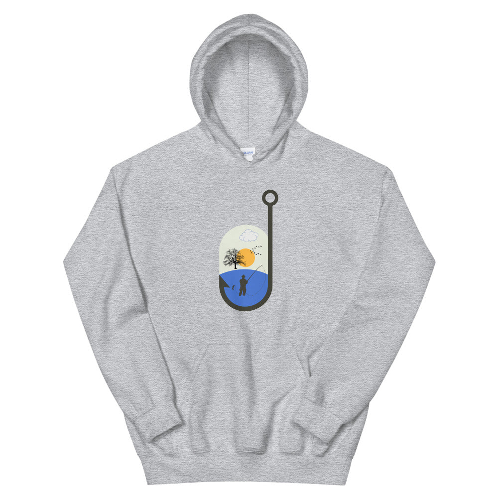 Fishing Unisex Graphic Hoodie