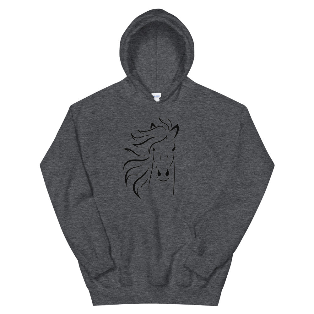 Majestic Horse - Unisex Graphic Hoodie